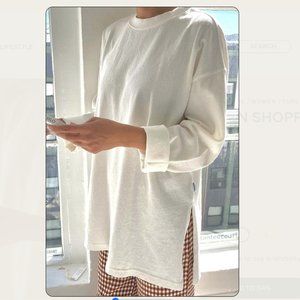 Le Bon Shoppe Sunday Tee (White, M), NWT